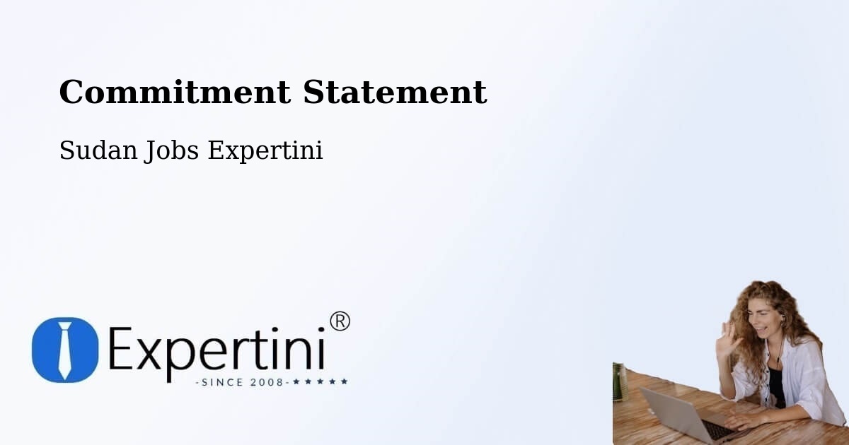 Corporate Commitment – Gereida - Sudan Jobs Expertini